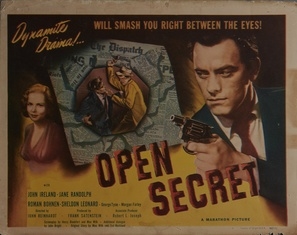 Open Secret movie posters (1948) Sweatshirt