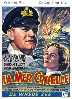 The Cruel Sea movie posters (1953) mouse pad
