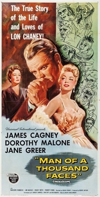Man of a Thousand Faces movie posters (1957) poster