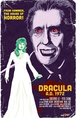 Dracula A.D. 1972 movie posters (1972) mouse pad