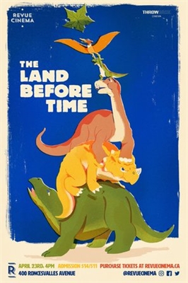 The Land Before Time movie posters (1988) poster