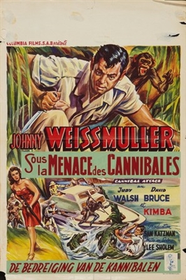 Cannibal Attack movie posters (1954) calendar