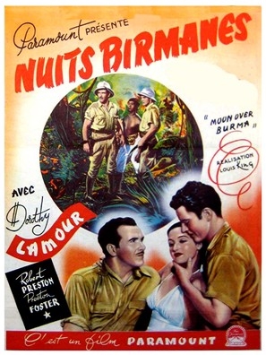 Moon Over Burma movie posters (1940) mug