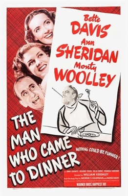 The Man Who Came to Dinner movie posters (1942) poster