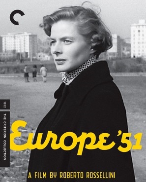 Europa '51 movie posters (1952) poster