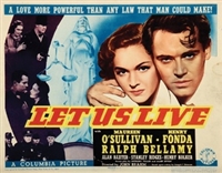 Let Us Live movie posters (1939) Sweatshirt #3643460