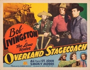 Overland Stagecoach movie posters (1942) poster