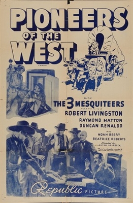 Pioneers of the West movie posters (1940) mouse pad