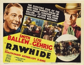 Rawhide movie posters (1938) mug