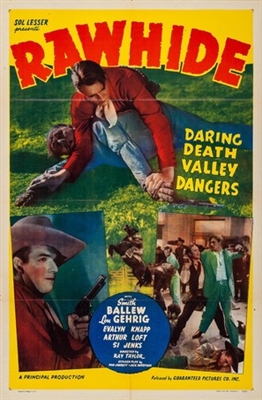 Rawhide movie posters (1938) poster