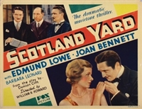Scotland Yard movie posters (1930) Poster MOV_1899649