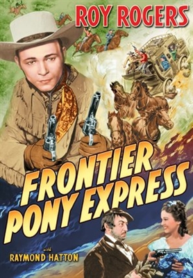 Frontier Pony Express movie posters (1939) mouse pad