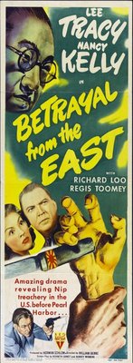 Betrayal from the East movie poster (1945) poster