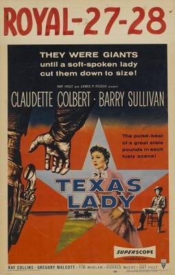 Texas Lady movie poster (1955) Sweatshirt