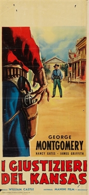 Masterson of Kansas movie posters (1954) tote bag
