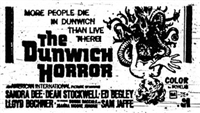 The Dunwich Horror movie posters (1970) Longsleeve T-shirt #3647076