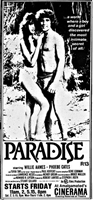 Paradise movie posters (1982) Sweatshirt #3647622