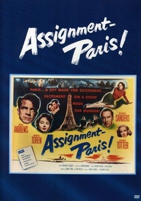Assignment: Paris movie posters (1952) Poster MOV_1901196