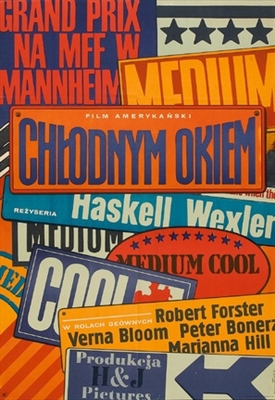 Medium Cool movie posters (1969) calendar