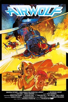 Airwolf movie posters (1984) poster