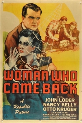 Woman Who Came Back movie posters (1945) tote bag