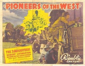 Pioneers of the West movie posters (1940) mouse pad