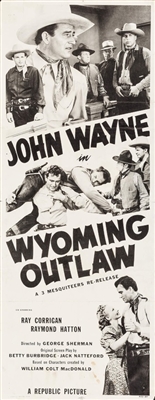 Wyoming Outlaw movie posters (1939) hoodie