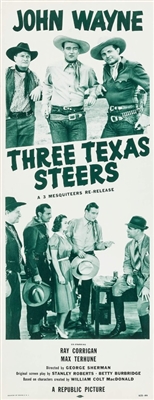 Three Texas Steers movie posters (1939) calendar