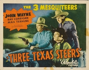 Three Texas Steers movie posters (1939) poster