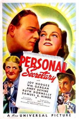 Personal Secretary movie posters (1938) poster