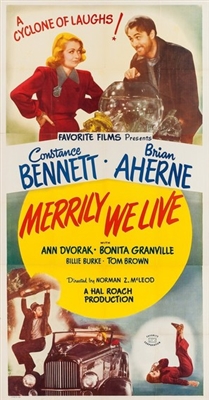 Merrily We Live movie posters (1938) tote bag