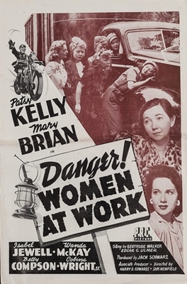 Danger! Women at Work movie posters (1943) hoodie