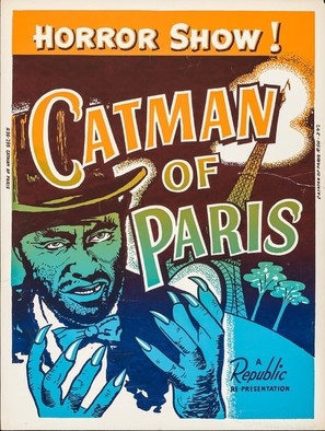 The Catman of Paris movie posters (1946) Mouse Pad MOV_1903485