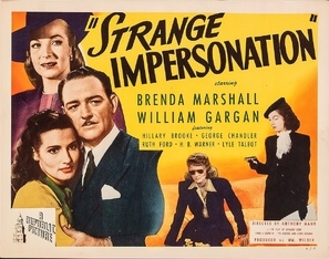 Strange Impersonation movie posters (1946) Sweatshirt