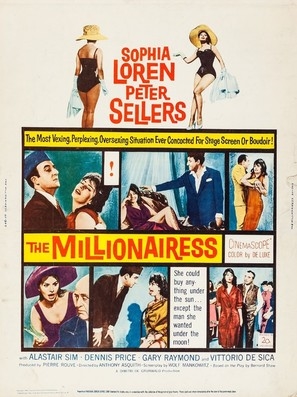 The Millionairess movie posters (1960) Sweatshirt