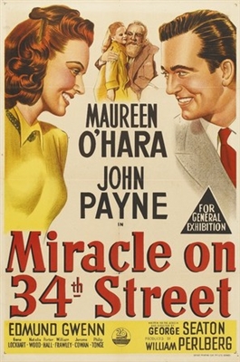 Miracle on 34th Street movie posters (1947) Poster MOV_1904781