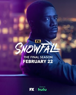 Snowfall movie posters (2017) tote bag