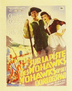 Drums Along the Mohawk movie posters (1939) calendar