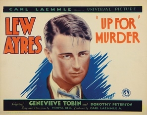 Up for Murder movie posters (1931) mug