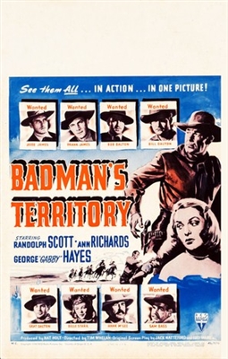 Badman's Territory movie posters (1946) mouse pad