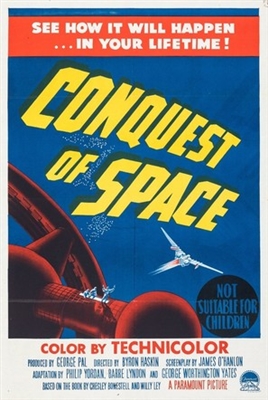 Conquest of Space movie posters (1955) Sweatshirt