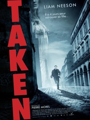 Taken movie posters (2008) mouse pad