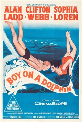 Boy on a Dolphin movie posters (1957) poster