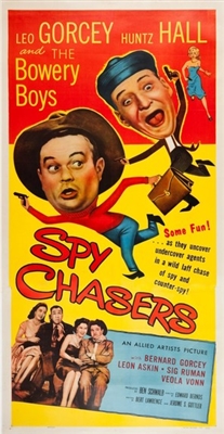 Spy Chasers movie posters (1955) tote bag