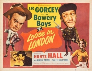 Loose in London movie posters (1953) poster