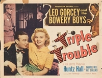 Triple Trouble movie posters (1950) Longsleeve T-shirt #3655682