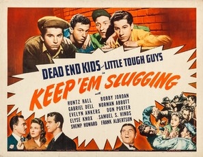 Keep 'Em Slugging movie posters (1943) hoodie