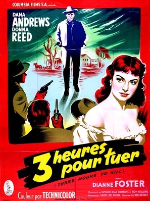 Three Hours to Kill movie posters (1954) Longsleeve T-shirt