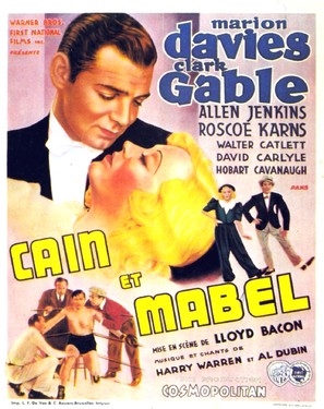 Cain and Mabel movie posters (1936) poster