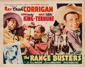 The Range Busters movie posters (1940) calendar